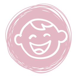 logo pink kid
